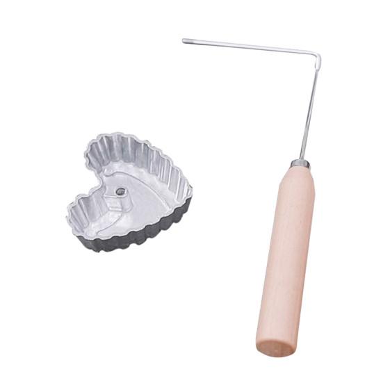 2 шт., розетка Timbale Maker, надежная противоизносная однотонная привлекательная противоожоговая ручка, форма для жарки для ресторана