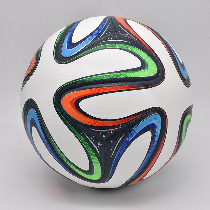 2022 Durable Soccer Ball Professional Size 5 Golden PU Material Wear Resistant Match Training Football Qatar World Cup Football