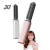 Root Lift Hair Brush Mini Straightener for Bangs, Cordless Portable Care Tool & Frizz Control, USB Rechargeable Electric Straightening Men Women Quick