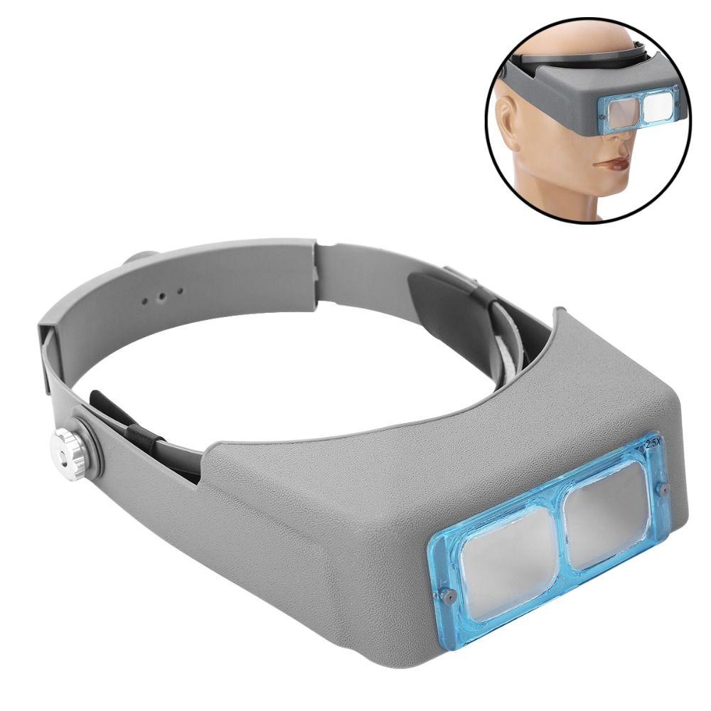 Hands Free For Watch Repair Jewelry Single Lens Eye Loupe Electronics Magnifier Magnifying Glasses
