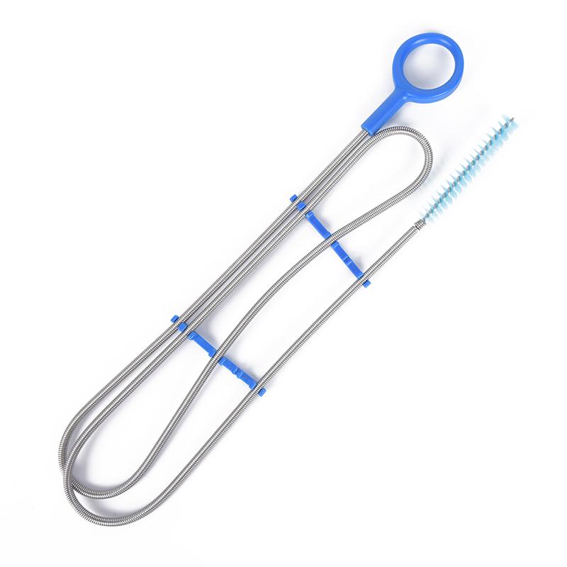 Hydration Water Bladder Bag Cleaning Tube Hose Sucker Brushes Drying Rack Set