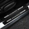 Для Ford FUSION Логотип Защитная накладка на порог двери автомобиля Защита от царапин Водонепроницаемая защитная пленка Наклейки Аксессуары для интерьера автомобиля