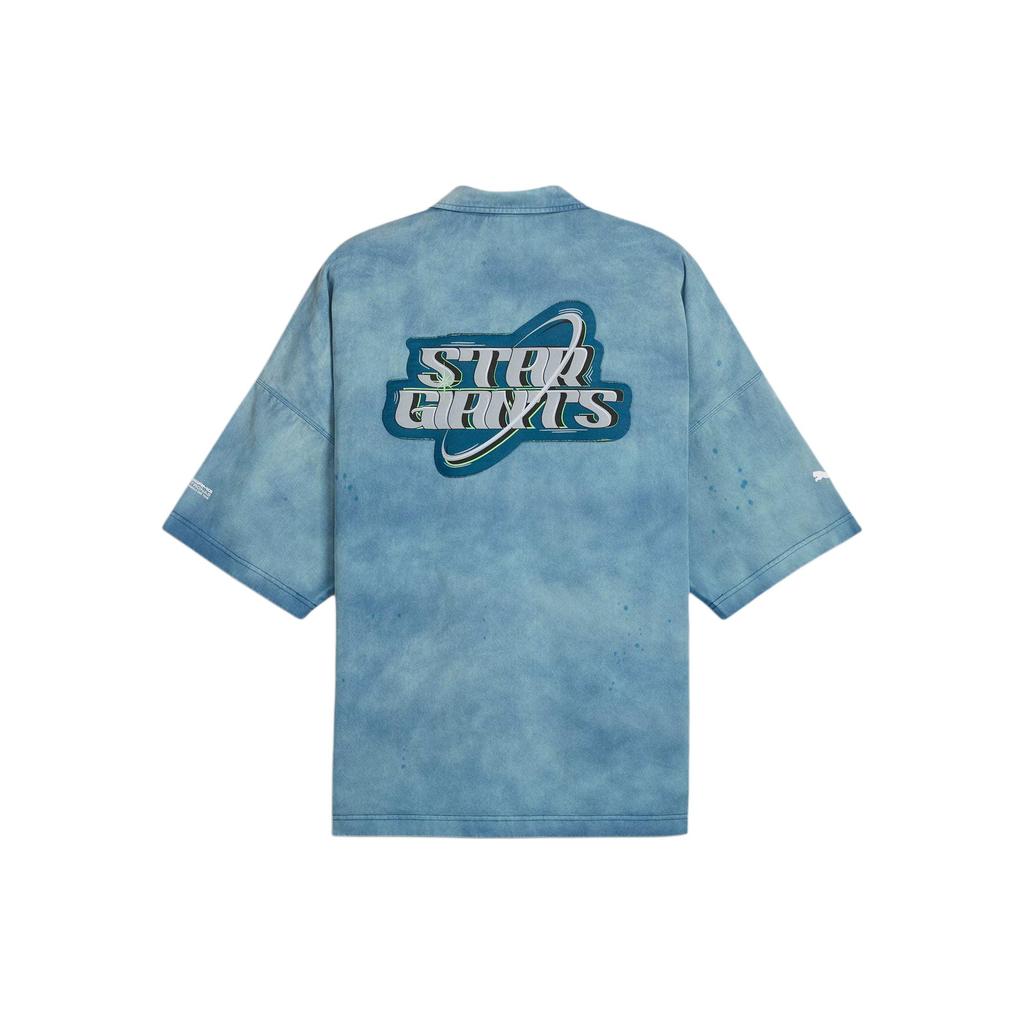 Новая футболка PUMA x Mercedes AMG Petronas F1® Team X Mad Dog Jones SS24 Мужская Океанский синий 623701-07