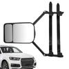 Регулируемые зеркала для буксировки, выдвижные зеркала для грузовиков, вращение на 360 градусов, устойчивые к вибрации, аксессуары для буксировки для безопасного вождения