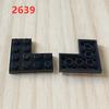 Building Block 2639 4X4 Corner Plate Diy Construction Teaching Aid Small Particle Baseplate Spare Parts