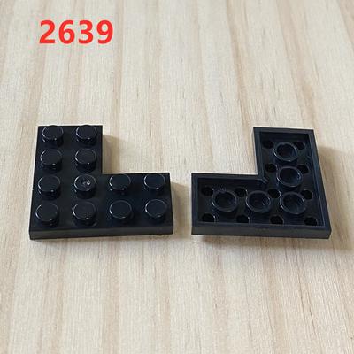 Строительный блок 2639 4X4 угловая пластина DIY строительство учебное пособие мелкие детали опорная пластина запасные части