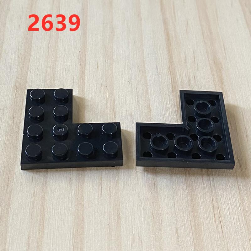 Строительный блок 2639 4X4 угловая пластина DIY строительство учебное пособие мелкие детали опорная пластина запасные части
