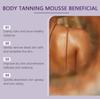 Спрей для загара Интенсивный загар для солярия Стойкий водостойкий для потрясающего загара для тела и лица 120 мл