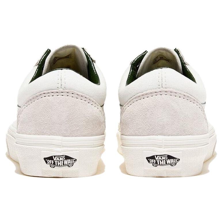 Vans Унисекс кроссовки Old Skool Белые Зеленые VN0007NTWGR
