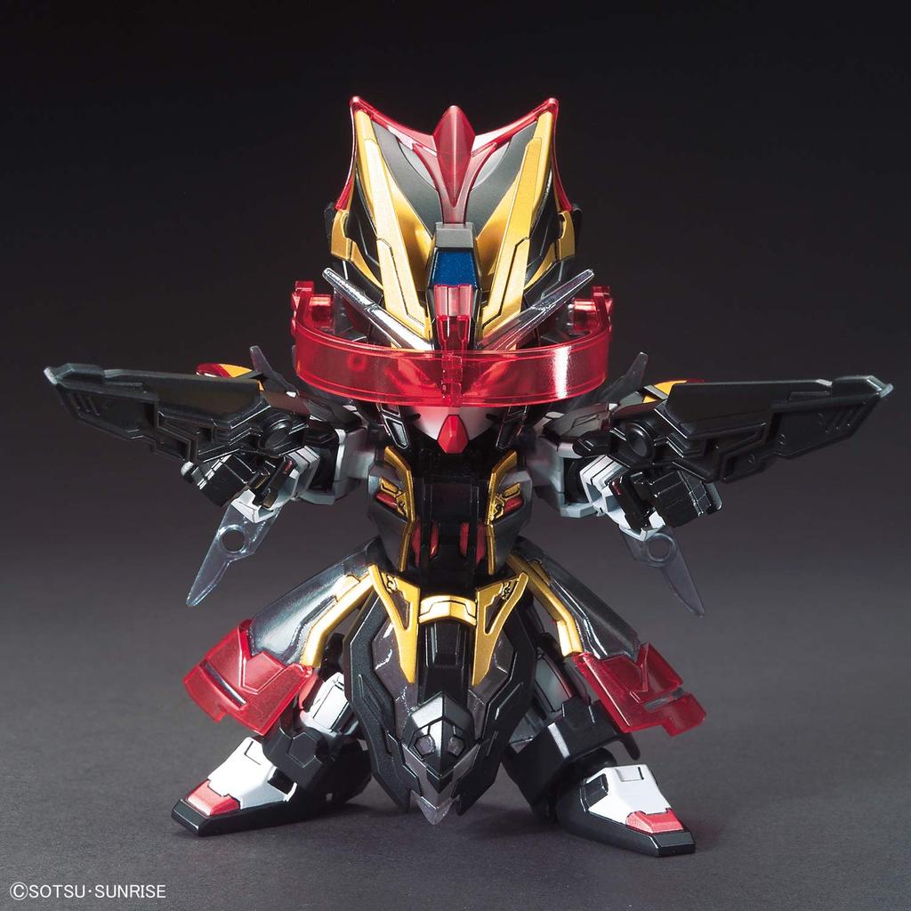 SD Gundam Sangoku Soketsuden Shunki Strike Noir пластиковая модель с цветовой кодировкой BAS5058299