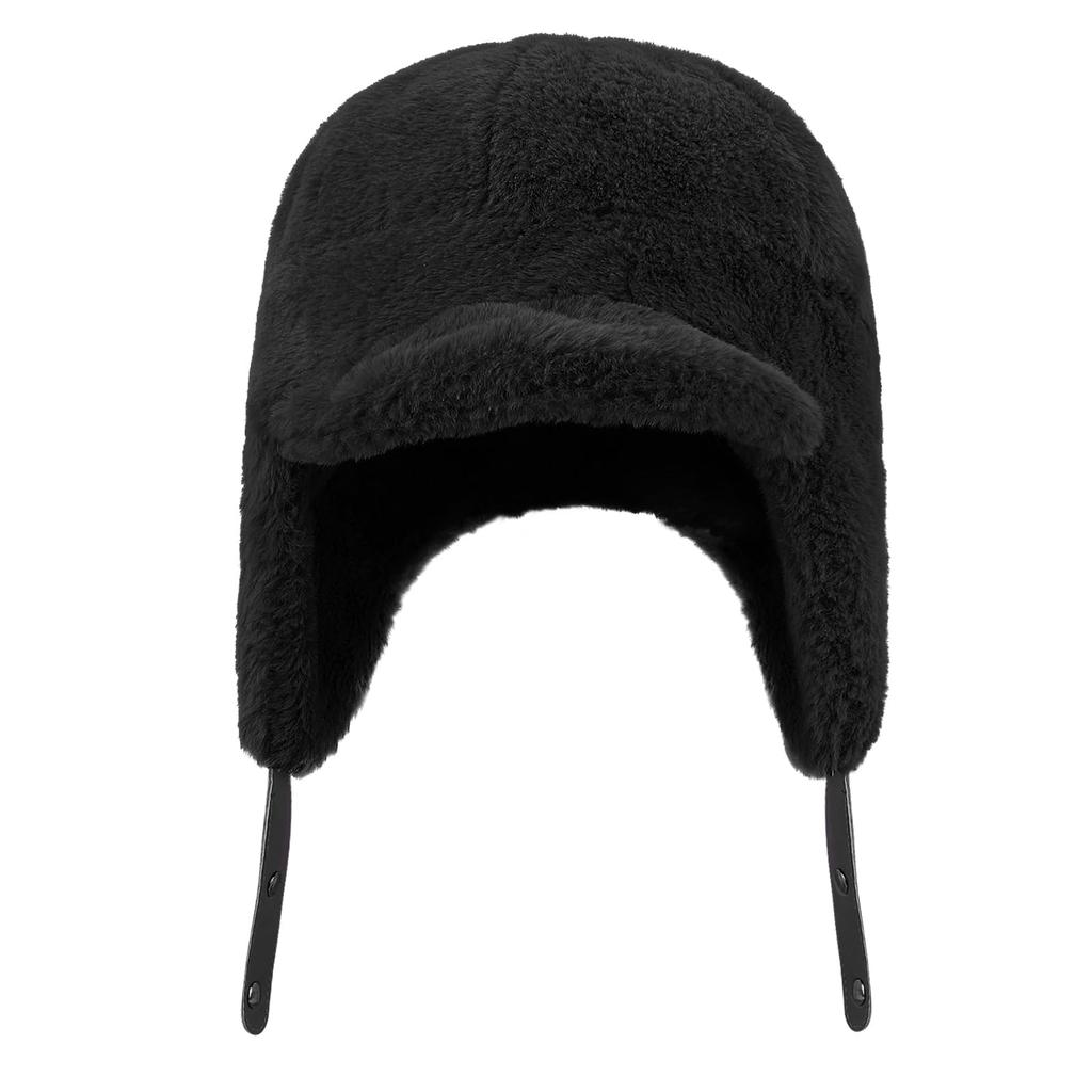 Croogo Шапка-пилот с ушками, теплая и идеальная для русской зимы, милая, для полетов, идеально подходит для копания снега и активного отдыха, мужская и женская, с клапанами, ветрозащитная, зимняя, шапка,