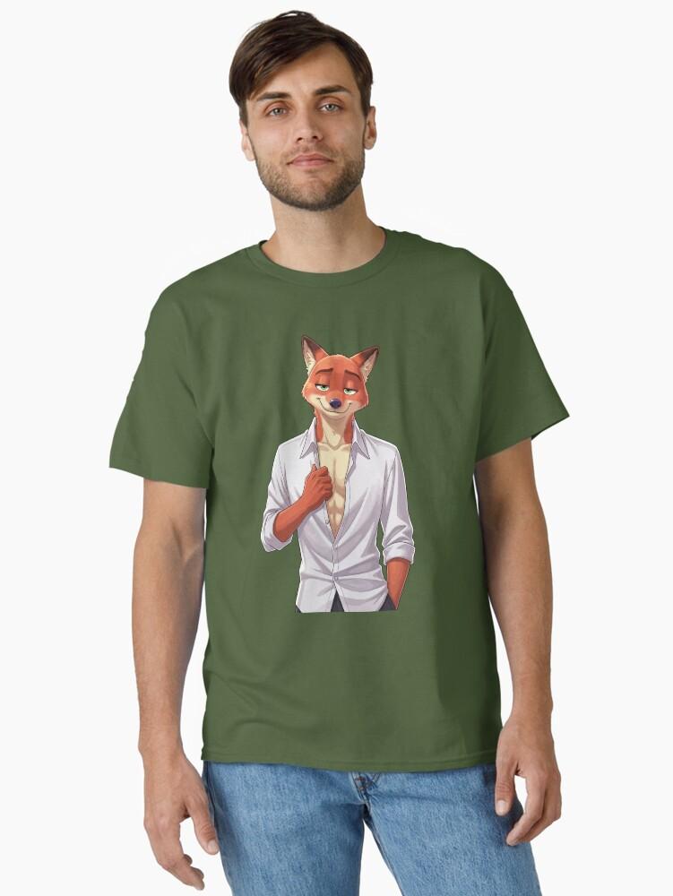 Zootopia Nick Wilde Zootopia Fox Character – Zootropolis Movie Art Classic T-Shirt