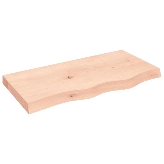 VidaXL Étagère murale 80x40x6 cm bois de chêne massif non traité 363547