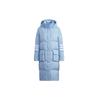 Neo Casual Warm Hooded Down Jacket Women Outerwear Sky-Blue H18622