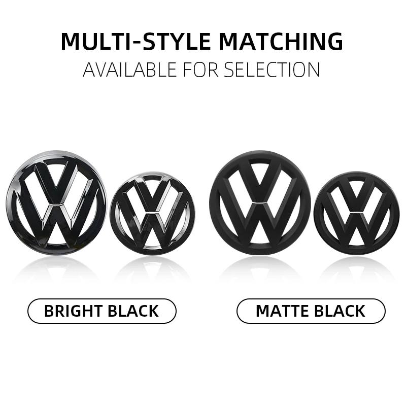 Для VW VOLKSWAGEN Новые 2 шт. Значок передней решетки автомобиля Заменяемая наклейка-эмблема для Volkswagen VW Golf 5 MK5 GTI