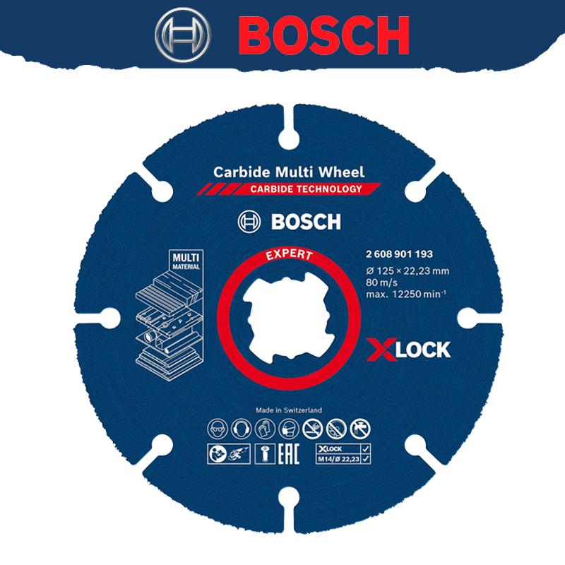 BOSCH 2608901193 Expert Carbide Multi Wheel X-LOCK отрезной диск прочный режущий диск из твердого металла насадки для электроинструмента