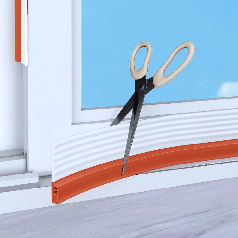 Windproof Waterproof Seal Strip SoundProof Window Gap Baffle Sliding Window Sealing Strip Window
