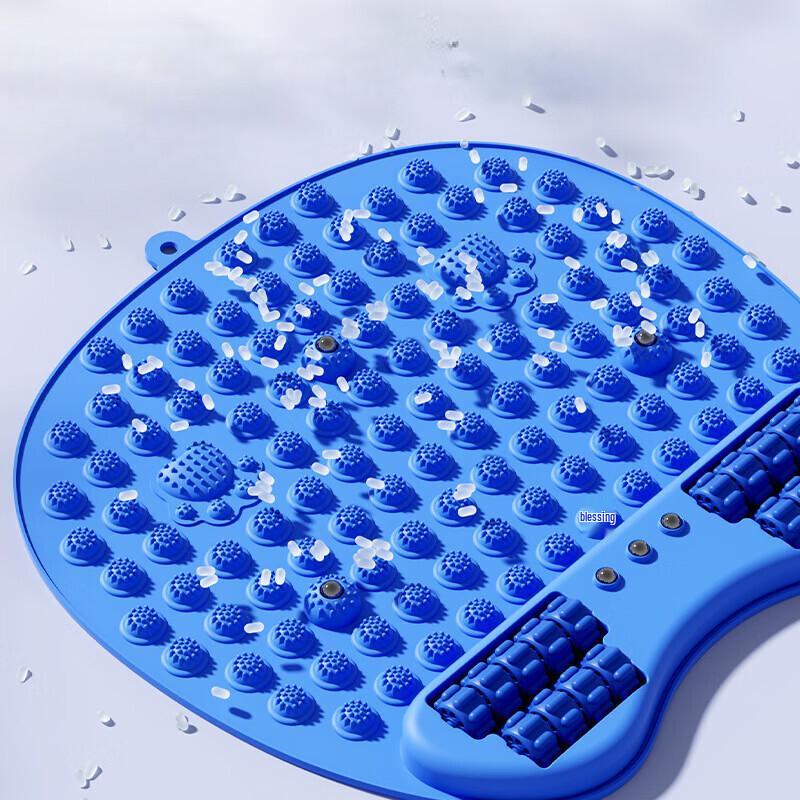 WEZHO Round Silicone Foot Acupressure Mat