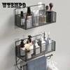 Полка для хранения в ванной комнате Вешалка для хранения туалетных принадлежностей Полка для полотенец в ванной комнате Настенная полка для хранения косметики Полка для хранения приправ на кухне Полка для хранения тряпок для специй на кухне