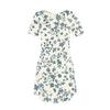 Women's Summer Fashion Casual V-Neck Floral Print Short Sleeve Pocket Dress