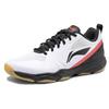 Li Ning CS16 Нескользящие износостойкие низкие бадминтонные кроссовки унисекс Белый Черный Красный AYTS057-2