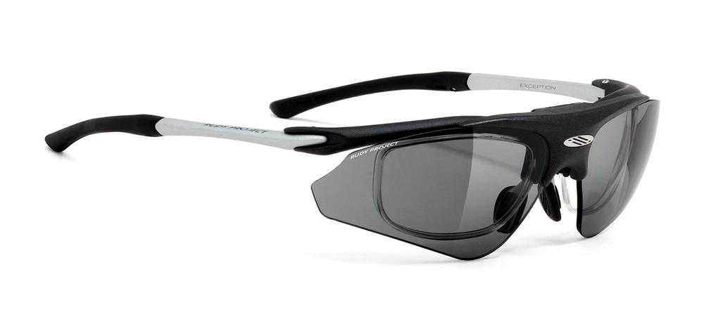 RUDY PROJECT Exception Standard Road Bike Black Laser Black SN960906 Flip-Up Sunglasses, Frame, Lens,