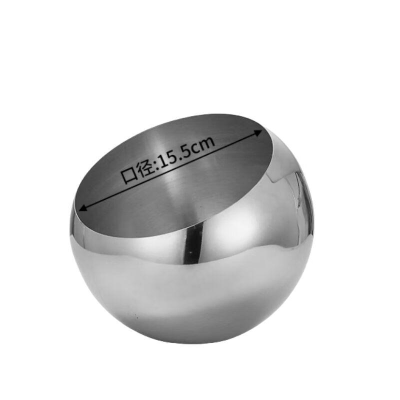 Stainless Steel Slanted Dipping Bowl Set