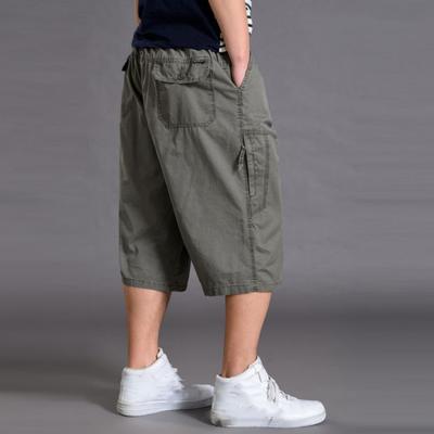 Мужские винтажные повседневные шорты больших размеров с большими карманами, повседневные спортивные штаны