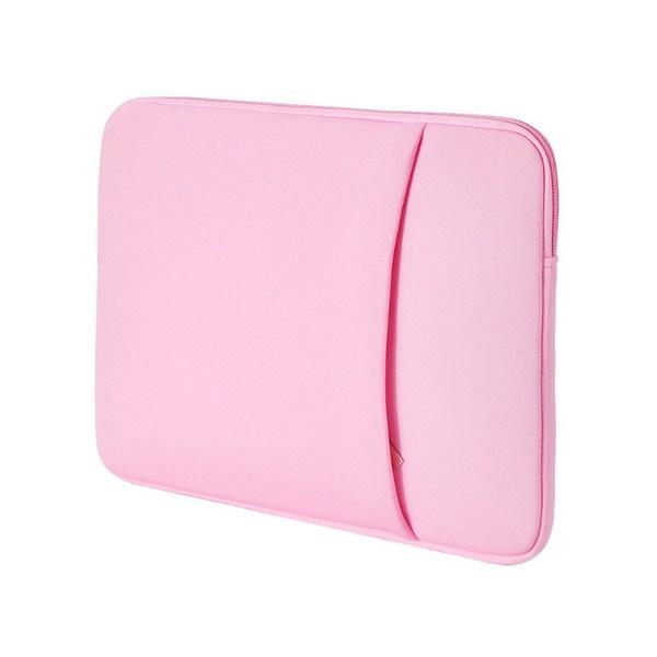 Arico MacBook Laptop Pastel Pocket Pouch, Pink, 15.6in