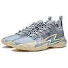 Li Ning Son Of Flash Износостойкие Дышащие Низкие Баскетбольные Кроссовки Мужские Серые ABPT019-8