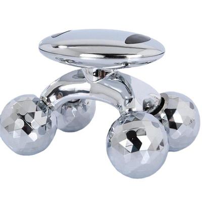 4D микротоковый массажер для растяжки лица, компактный массажер, массажер для похудения, антиклеточный формирователь, массажный ролик