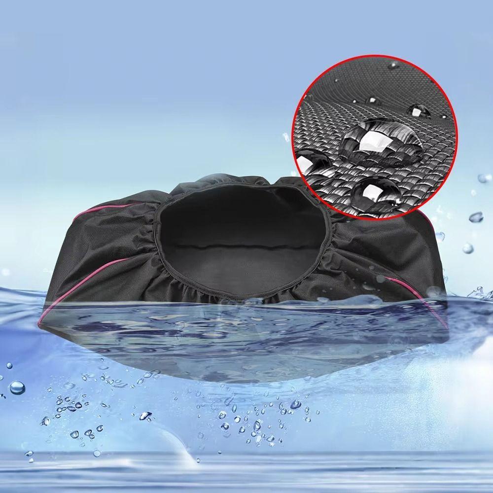 Dustproof Winch Protection Cover Tear Resistant Badlands Winch Cover Car Winch Cover Trailer