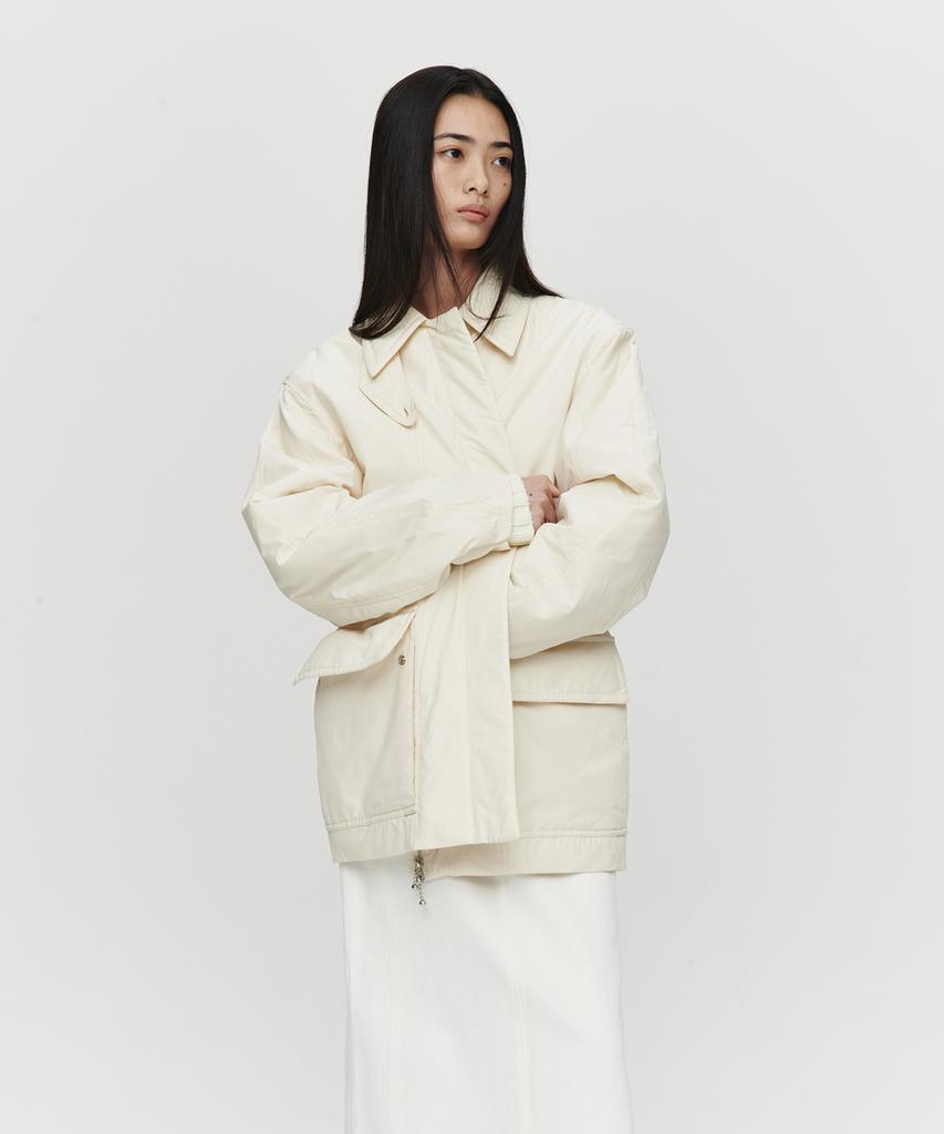 Heute Snow Padded Field Jacket (Cream)