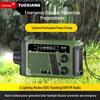 Аварийный фонарик-радио с ручной динамо-машиной и Power Bank для использования на открытом воздухе и при чрезвычайных ситуациях