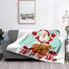 Home Decoration Plush Throw Sofa Blanket Bedspread Bed Fluffy Soft Blankets Decor Plaid Modern Halloween Merry Christmas Winter