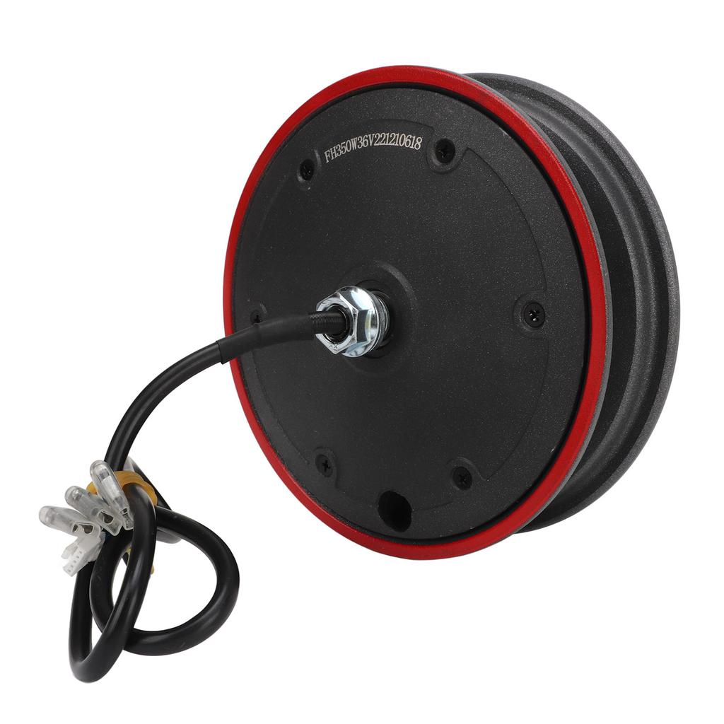 350 Вт Мотор-колесо для электросамоката из алюминиевого сплава для 10-дюймового электросамоката, электровелосипеда