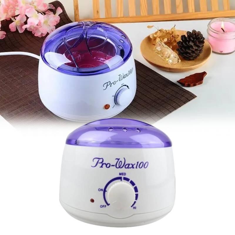 Electric Hair Removal Wax Warmer With Parrafin Wax Brazilian Waxing Kit