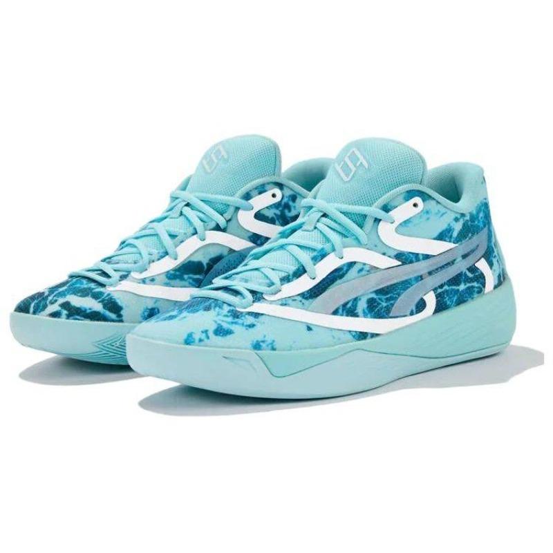 Puma Кроссовки для баскетбола Stewie 2 Water Унисекс Низкие Синие 378318-02