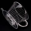 Clear Coffee Filter Cup Cone Drip Dripper Maker Brewer Holder Plastic Reusable