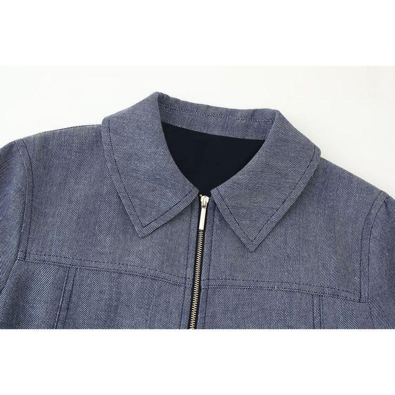 Kaslead New Women clothes Western Style Fashion Zip-up Blazers Trousers 8801129 8809129