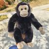 Плюшевая игрушка Черный Шимпанзе - Кукла Орангутан - Подходит для объятий, Подарок на день рождения для мальчиков и девочек