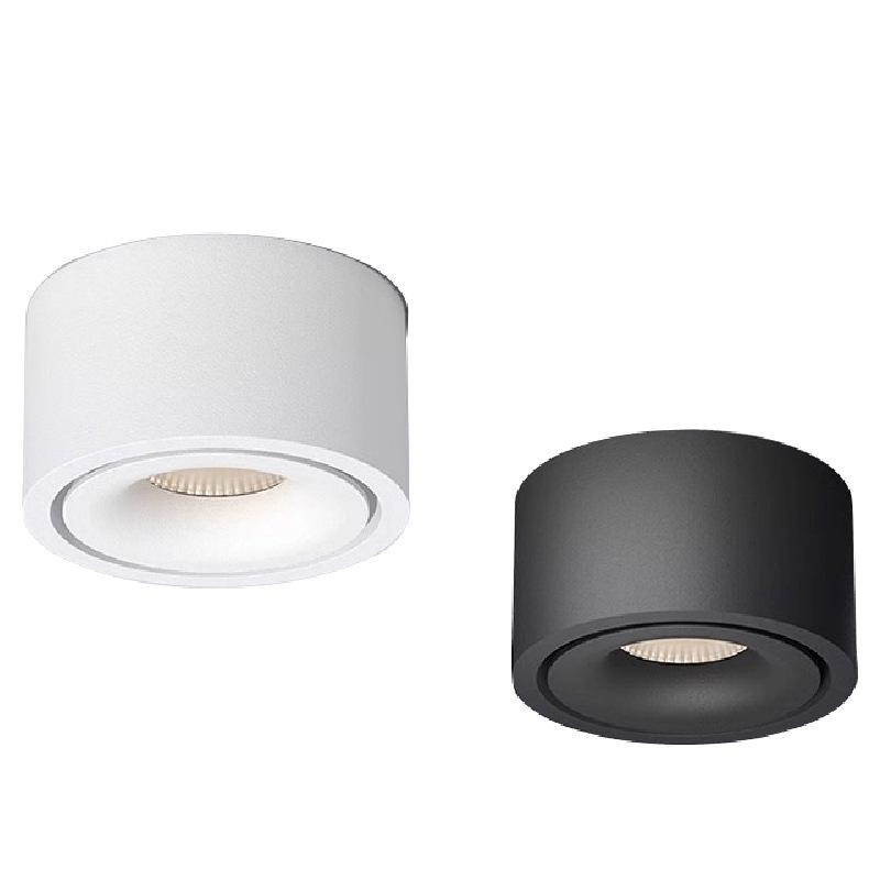 Ultra-Thin Anti-Glare Adjustable Surface Spotlight