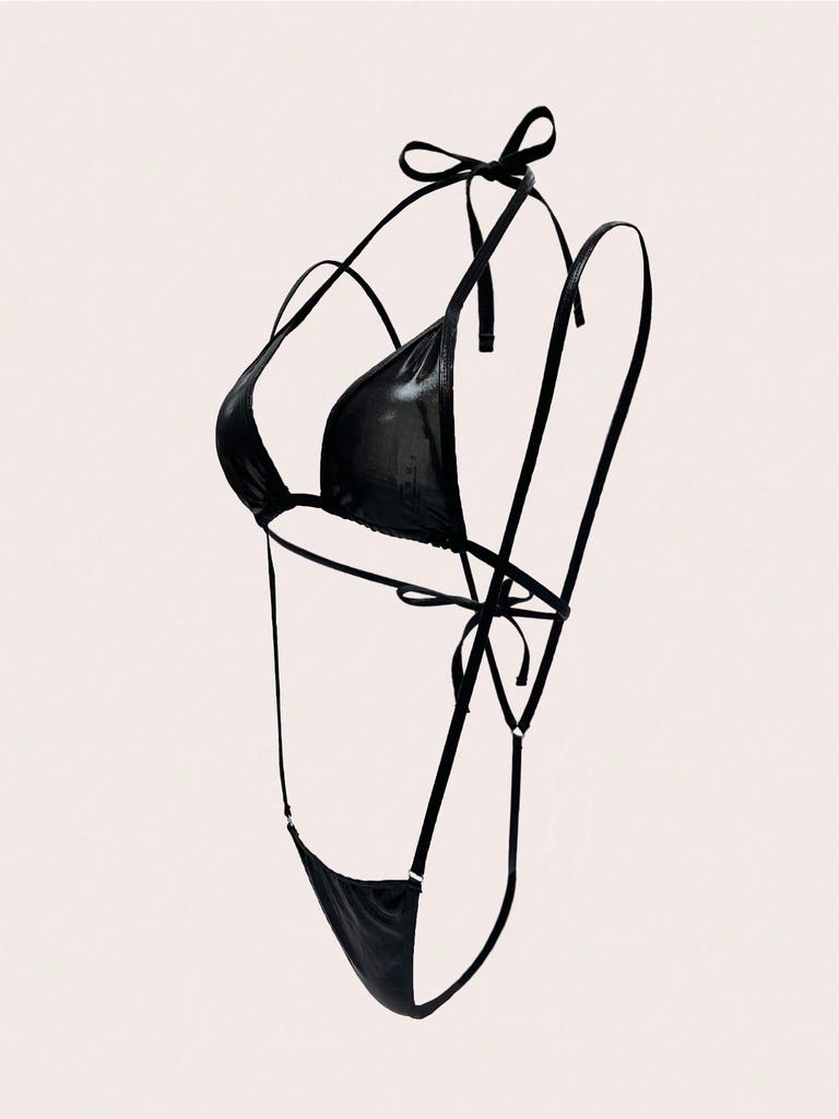 Сексуальное нижнее белье Цельное Трехточечное Женское Сексуальное Белье Комплект