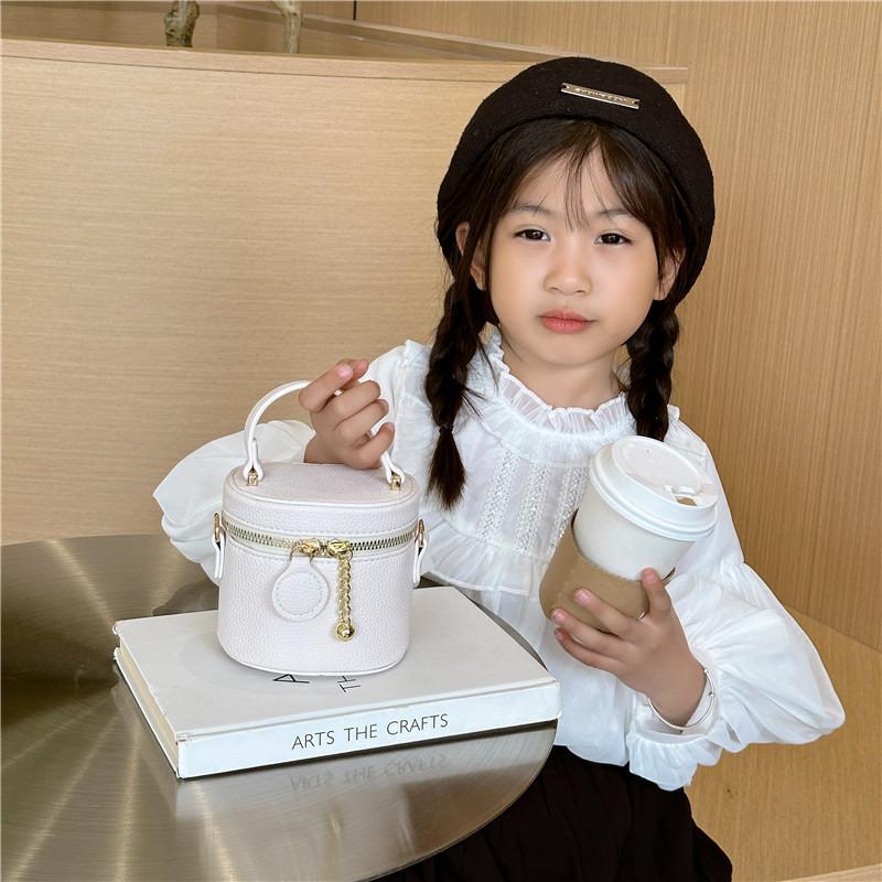 Stylish Mini Bucket Bag For Kids In Fashionable Colors Trendy And Versatile Design