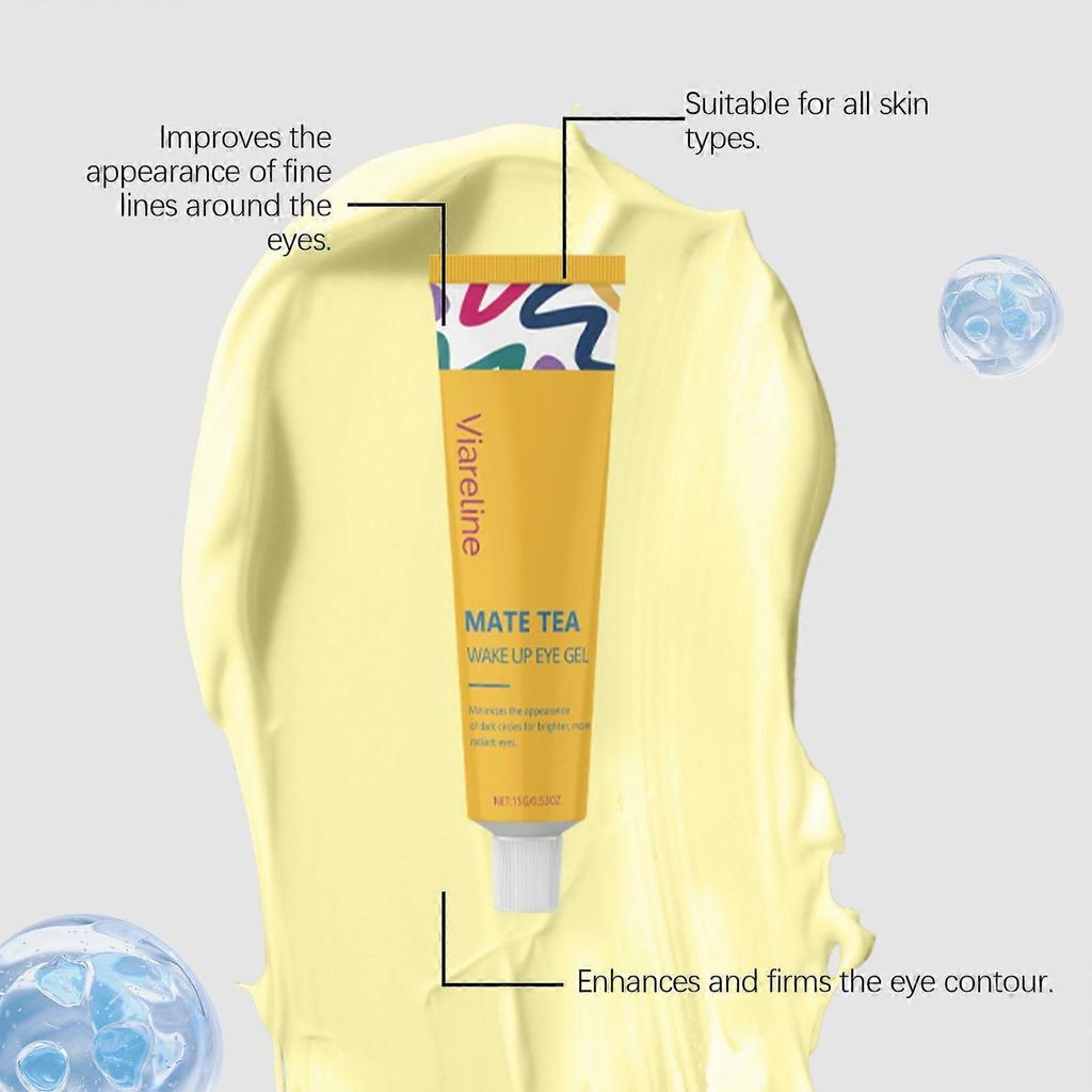 Limited time!!Viareline Moisturizing Eye Gel Gently Caresses The Skin Around The Eyes, Hydrating It And Massaging The Eye Area. This Eye Cream Is Also