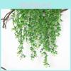 Faux Plant Wall Art With Leaf Decor For Indoor Garden And Ceiling Decoration