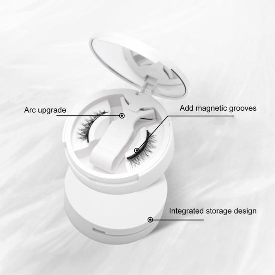 1 набор магнитных ресниц с пинцетом, естественно выглядящие магнитные накладные ресницы с аппликатором, инструменты для макияжа глаз для женщин и девочек