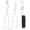 Pabei 7-Piece BBQ Grilling Tool Set