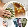 Water Drop Shape Dish Scrubber Sponge Non Scratch Kitchen Sponge Cleaning Pad  Kitchen Accessories