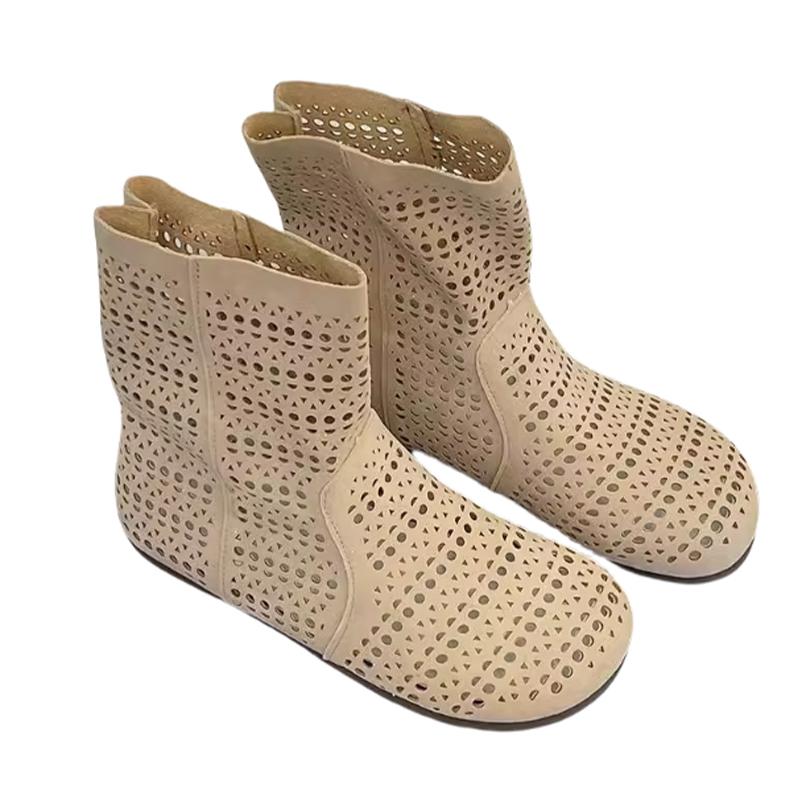 Модная женская обувь на плоской подошве, дизайнерские сандалии на щиколотке, новая летняя женская спортивная обувь 2025, модные крутые ботинки, платье, дышащая